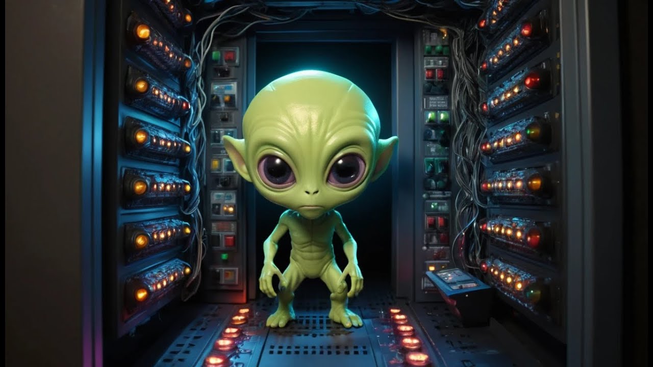 Among Us Mini Alien Peeked Into the Electrical Room | Kids Songs & Nursery Rhymes