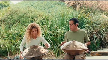 Garden of Light | 1 Hour Handpan Music | Oasis F# Low Pygmy & Ayasa D Aegean | Vybeshift & Orlando