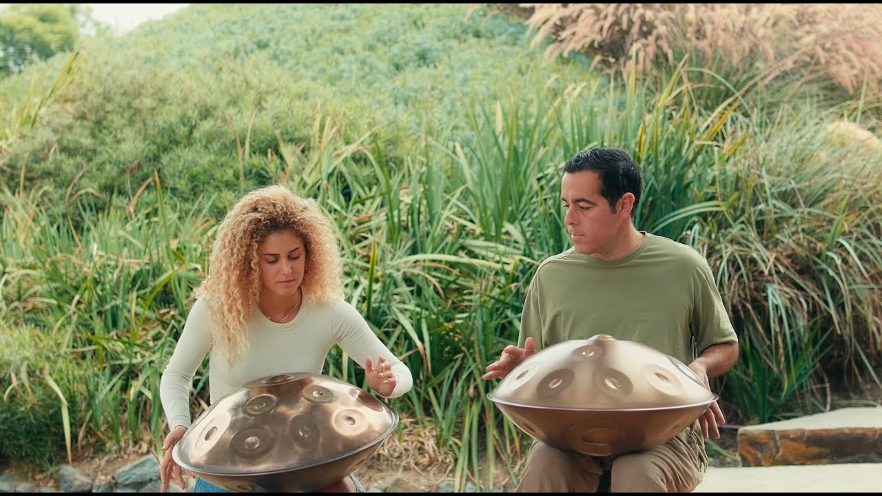 Garden of Light | 1 Hour Handpan Music | Oasis F# Low Pygmy & Ayasa D Aegean | Vybeshift & Orlando