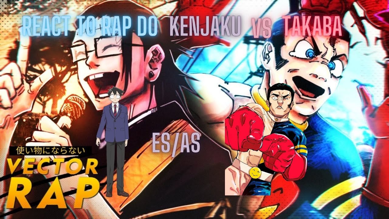 Komi san react to rap do Kenjaku vs Takaba||🇧🇷,🇵🇪||Tadano as/es takaba|| SUB portugués
