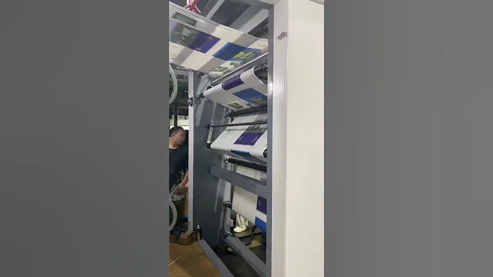 6 Colors Paper Roll To Roll High Speed Flexo Printing Machine Ready To Ship