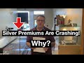 Silver Bullion Premiums Have Crashed! Why? Silver stacking update