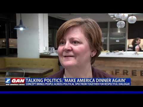 ‘Make America Dinner Again’ concept brings people across the political spectrum together