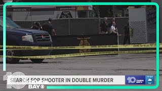 Tampa police searching for shooter in double murder