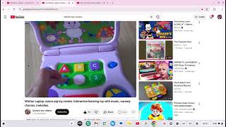 Laptop Junior Pig Toy from Winfun Toy Review