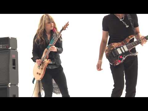 Steve Vai/Orianthi Behind The Video!