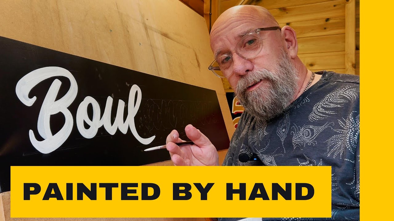 The Lost Art of Hand-Painted Signs