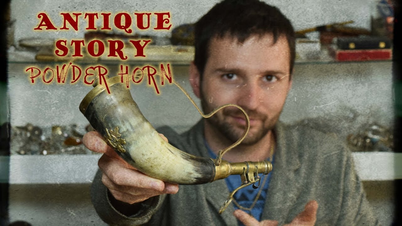 Antique Handmade Mechanical Military Powder Horn YouTube
