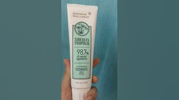 Kem đánh răng thảo dược “keo ong Siberi” hoàn toàn từ thiên nhiên