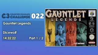 022 GAUNTLET LEGENDS played LIVE - N64 - 1/2