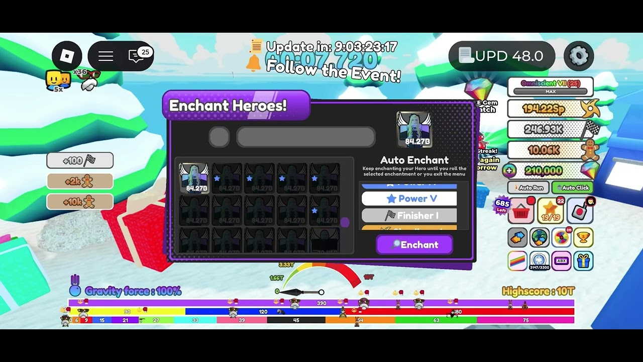 Fusing Secret Void FlashyFlash from Heaven Punch World in Anime Race Clicker (ARC1)