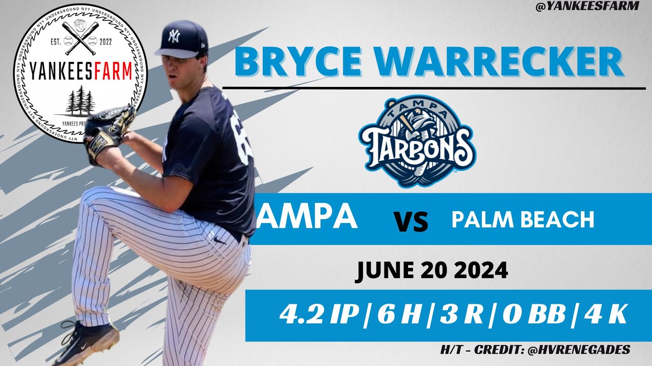 Bryce Warrecker Vs. Palm Beach Cardinals 6/20/24