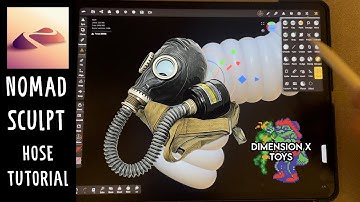 Nomad Sculpt Hose Tutorial using Curve Tool