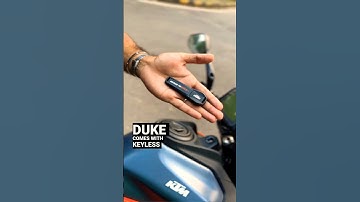 KTM 250 Duke with KEYLESS IGNITION? 😱 | BikeWale #shorts