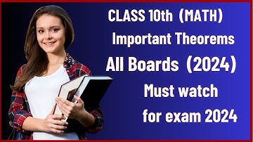Class 10th math Most important Theorems 2024 || New #class10mathimportanttheorems2024 #Punjabboard