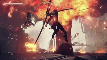 NieR: Automata  - Boss Fights (Route A) Very Hard, No Damage