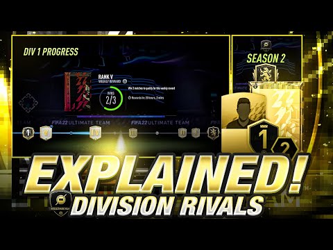 FIFA 22 DIVISION RIVALS EXPLAINED!