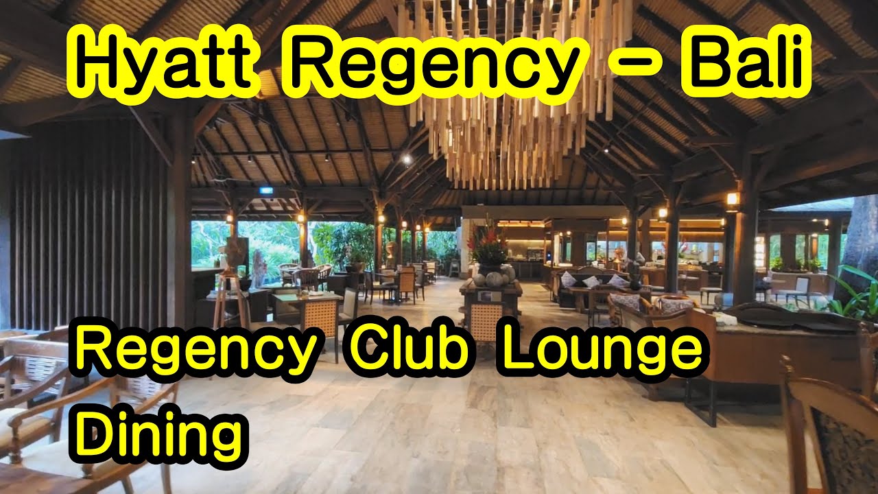 하얏트 리젠시 - 발리 Hyatt Regency - Bali 리젠시 클럽 라운지 Regency Club Lounge - DINING Breakfast 호텔Hotel 여행Travel