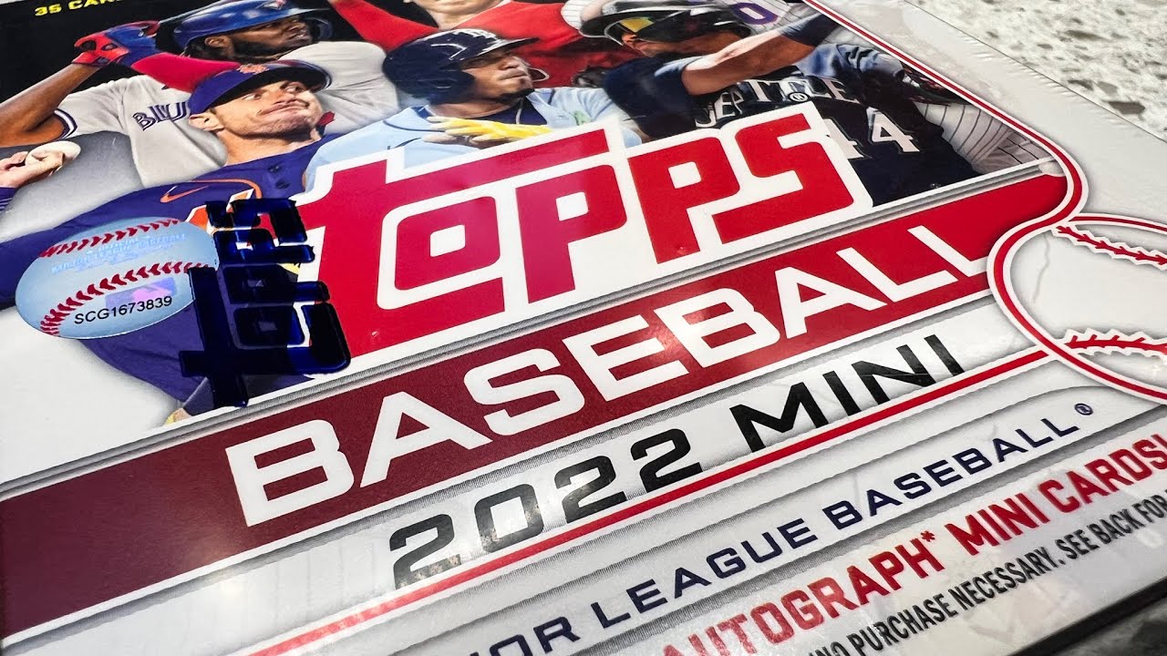2022 Topps Mini Baseball Card Opening YouTube