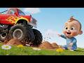 Wroom Wroom Monster Truck 🚛💥 | Fun Truck Song for Kids | Nursery Rhymes &amp; Kids Songs