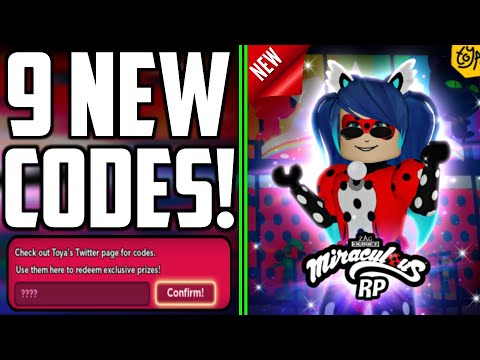 Miraculous RP Ladybug & Cat Noir codes (December 2023)