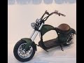 2019 NEW COC/EEC 2000W engine 2 wheel fat tire electric harley scooter bike m