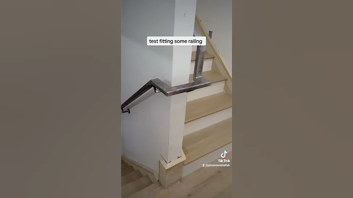 fitting some railing today #metalwork #fabrication #fabricator #railing #construction #welding