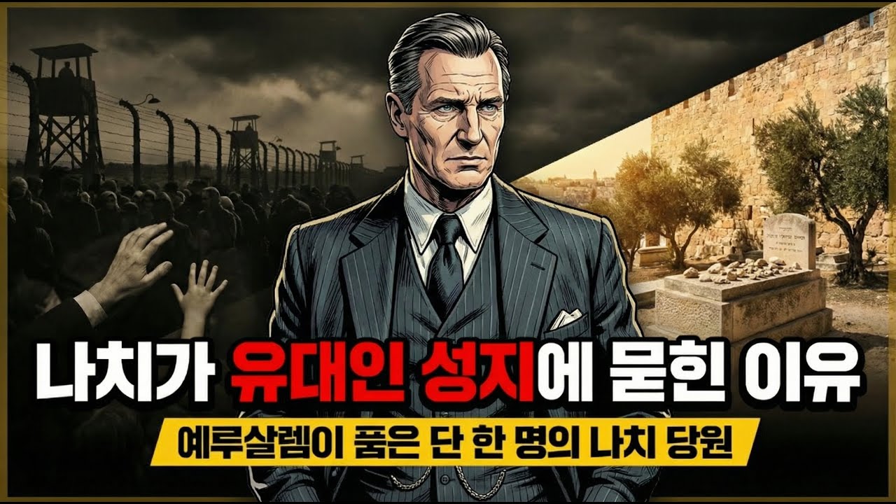 [역사이야기] 나치 당원이 유대인 성지에 묻힌 이유 - 오스카 쉰들러가 선택한 1,200개의 생명