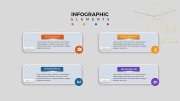 four steps infographic slide in PowerPoint  tutorial no 87