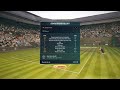 Wimbledon - R32 vs Dion Gosse (1° set)
