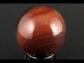 カーネリアン(紅玉髄) 丸玉 42ミリ / Carnelian Sphere