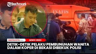 Detik-Detik Pelaku Pembunuhan Wanita Dalam Koper Di Bekasi Dibekuk Polisi