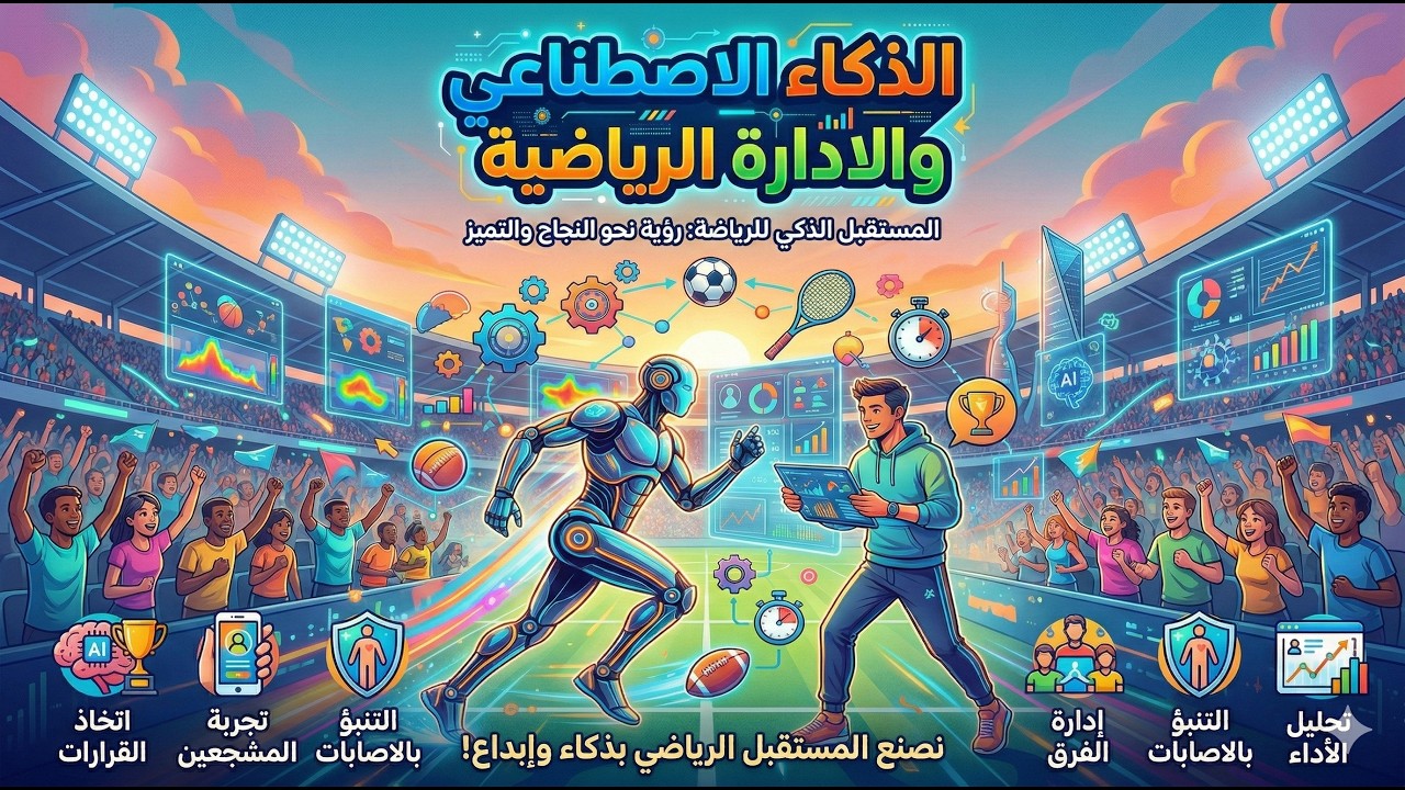 محاضرة الذكاء الاصطناعي والادارة الرياضية