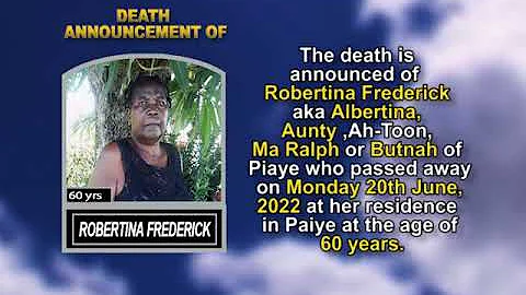 Robertina Frederick short