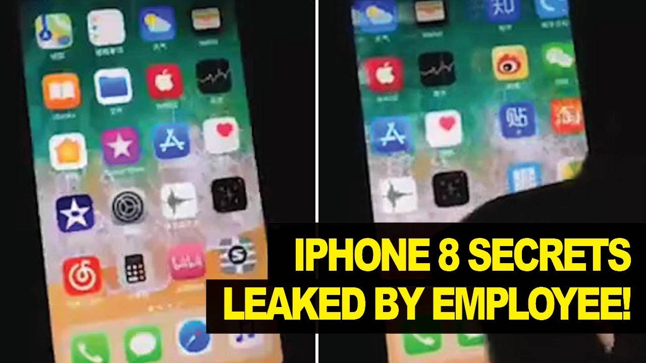 iPhone 8 Secrets LEAKED by 'Disgruntled Apple Employee' - YouTube