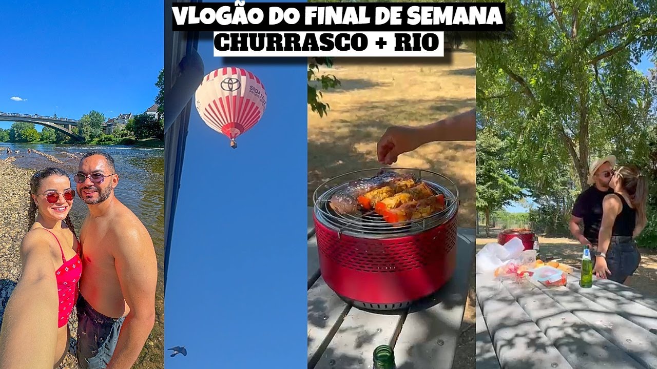 NADAMOS NO RIO, FIZEMOS CHURRASCO E BURRITOS e muito mais ♥ -  Bruna Paula