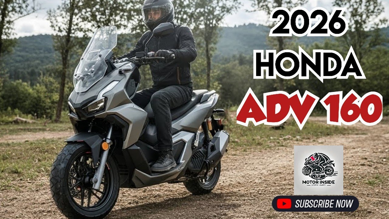 Honda ADV 160 2026 года | Большие приключения на компактном скутере! 