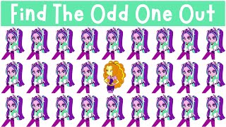 Find The Odd One Out: MLP Equestria Girls Rainbow Rocks