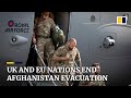 UK, France, Germany and most other European allies end Afghanistan evacuation