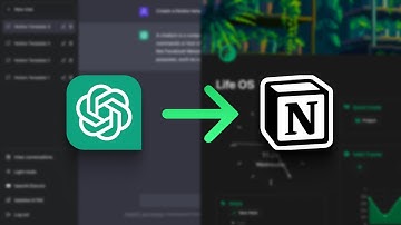 How to use ChatGPT to help you create Notion templates