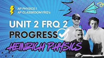 AP Physics 1: Unit 2 FRQ 2: AP CLASSROOM PROGRESS CHECK FRQ