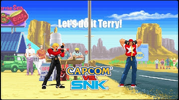 CXS - Rock/Terry TAG Arcade Mode Capcom X SNK - Ikemen ONLINE 60fps