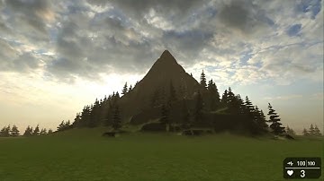 Game Guru - Realistic Mountain Tutorial #2