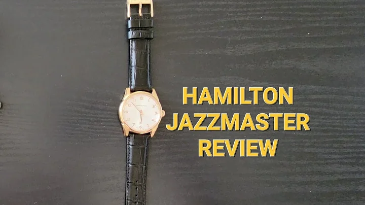 Hamilton Jazzmaster H385410 REVIEW* Swiss ETA quartz movement frequency 32,768hz three 3 jewels*