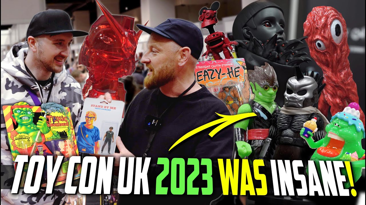 ToyCon UK 2023! Sofubi, Vintage & Designer Toy Galore!!! RealXHead, Unbox industries & More!