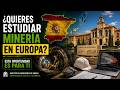 Charla sobre el Máster en Ingeniería de Minas en España | Universidad de Castilla, La Mancha