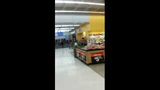 Hunting for the cane man at Lancaster Walmart
