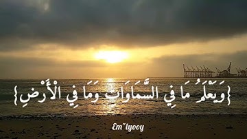 القارئ فارس عباد - {قل إن تخفوا ما فى صدوركم أو تبدوه يعلمه الله ويعلم ما فى السماوات وما فى الأرض}