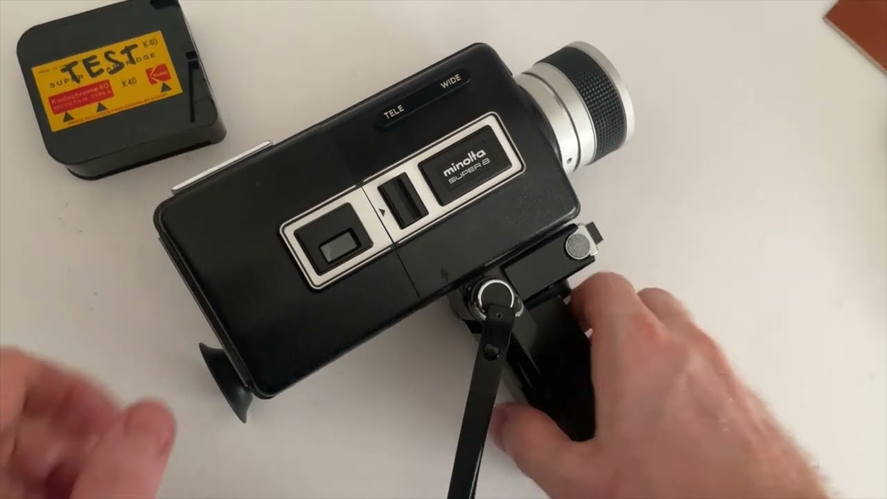 Check Working Minolta Autopak-8 D4 Auto Zoom for Etsy shop - YouTube