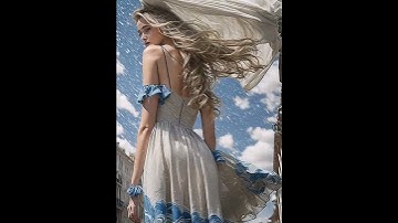 Clouds #dream #sleep #ai #portrait #sky #clouds #realistic #stablediffusion #deforum #art #animation